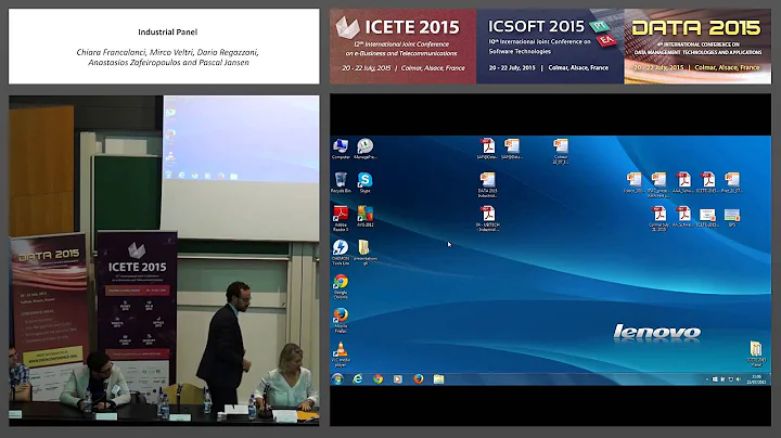 Industrial Panel - ICETE, ICSOFT and DATA 2015