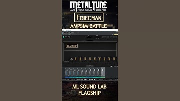 Friedman amp sim Battle. ML Sound Lab vs Gain Stage vs Nalex vs Plugin Alliance #friedman #metal