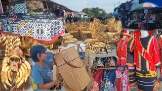 Pasar Serikin Sempadan Indonesia / Kuching Sarawak Malaysia