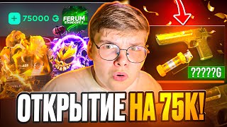 картинка: 💰 ОТКРЫТИЕ на 75.000₽ на GGSTANDOFF 😱😱 ЦЕЛЬ ВЫБИТЬ ФЛЕШКУ СОЛАР и ДИГЛ АУРЕЙТ на ГГСТАНДОФ 🔥