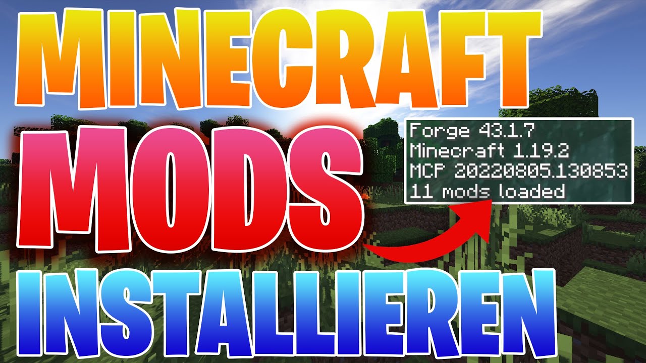 Minecraft Mods INSTALLIEREN | Wie installiert man Mods in Minecraft ...