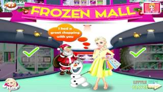 Frozen Princess Elsa Holidays Shopping Disney Princess Christmas Games For Kids Part 4 HD screenshot 5
