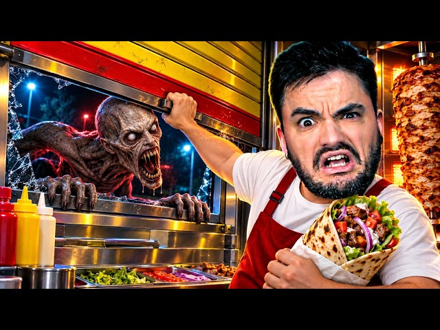 NÃO ALIMENTE O CLIENTE ERRADO! Scary Shawarma Kiosk
