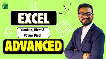 Advanced Excel - Vlookup, Pivot Table and Power Pivot