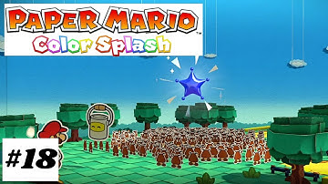 SACRED FOREST - Paper Mario: Color Splash Part 18