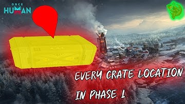 Every Lunar Oracle Crate Location in Phase 1 of Once Human: The Way Of Winter| WO.W Oracle Chest