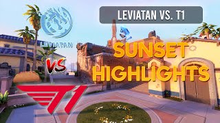 LEV vs. T1 ALL Sunset Highlights - VCT Masters Shanghai by Drop The Spike | VALORANT 56 views 7 days ago 6 minutes, 31 seconds