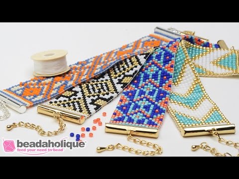 Tutorial for bead woven Christmas Ornament / Pendant Snowflake –  Exclusive Craft