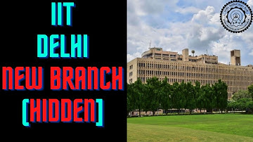 IIT DELHI NEW M.TECH BRANCH🔥 || HIDDEN BRANCH|| 🔥PLACEMENT SUPERB||SIDDHARTHA LIVE||