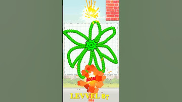 Draw To Smash logic puzzle brain game level  87  #gaming #drawing #shorts #youtubeshorts  #shortfeed