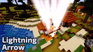 Minecraft: Lightning Arrow With Command