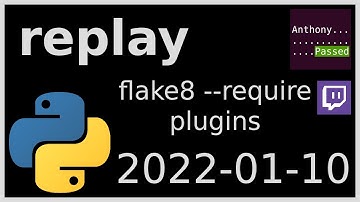replay - autoupdate + flake8 arg refactor - 2022-01-10
