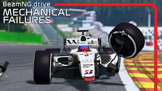 Formula car mechanical failures #5 | BeamNG.drive | FR17 F1 MOD