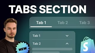 Tabs Section for Shopify - Add it to any theme