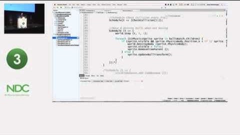 Making 2D Games that Run Everywhere using C# and CocosSharp   James Montemagno Mobile clip26