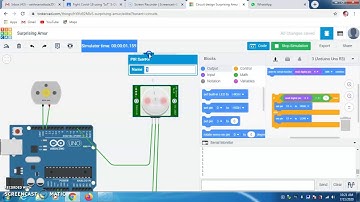 automatic sanitization tunnel in Tinkercad