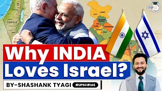 Why Indians support Israel | Palestine Conflict | UPSC GS2