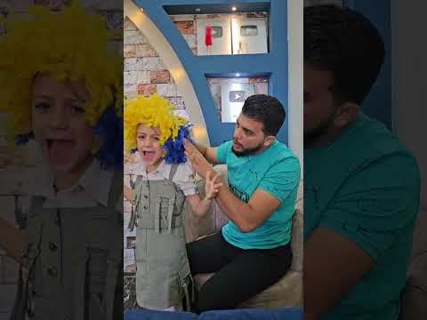 بهلول لما بدوا يمشط شعره