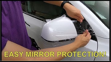 How to install PPF on the Tesla Model Y Mirror