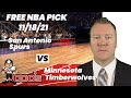 NBA Pick - Spurs vs Timberwolves Prediction, 11/18/2021, Best Bet Today, Tips & Odds | Docs Sports