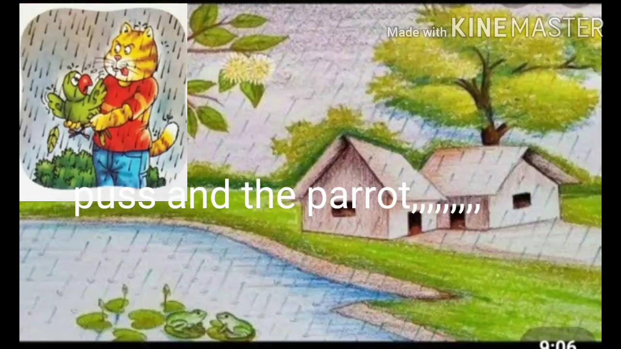 The story of The puss and the parrot by DAV's student noorain.,,, - YouTube