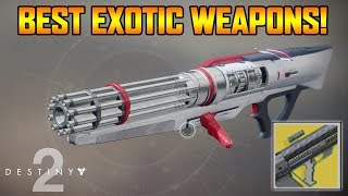 DESTINY 2 BEST EXOTIC WEAPONS & ARMOR - MAX POWER LEVEL INCREASE! (Destiny 2 Gameplay)