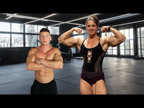 Training with Vladislava Galagan (Muscle Barbie)