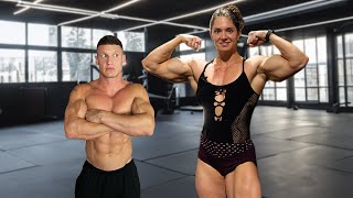 Training with Vladislava Galagan (Muscle Barbie)