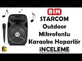 Starcom Outdoor Karaoke Taşınabilir Hoparlör İnceleme - BİM