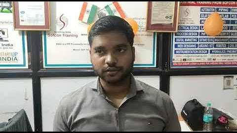 Devesh Bedi Trained & placed by Sofcon Noida | Industrial Automation Course