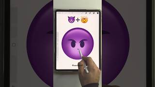 👿➕🤯 emoji mix #art #cute #satisfying