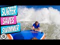 Surfer saves swimmer from deadly rip current
