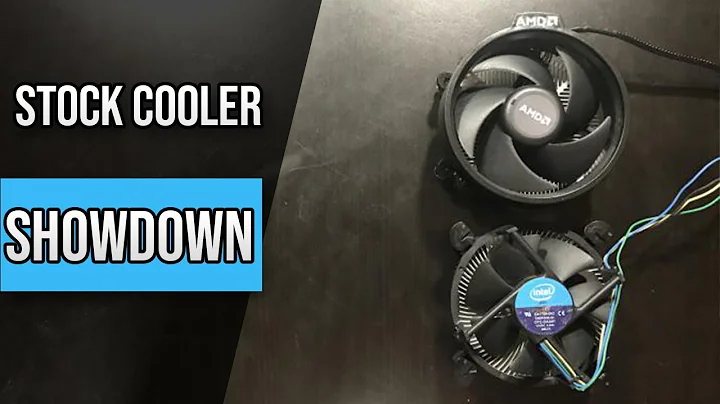 AMD vs Intel's Stock CPU Cooler, Which is better? Stock Cooler Review