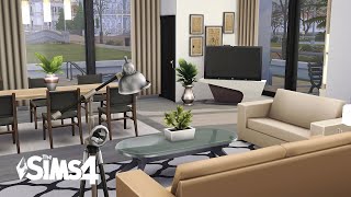 Base Game Home • The Sims 4 • No CC | Speed Build