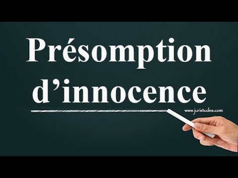 Vidéo: Qu'est-ce que l'innocence signifie ?