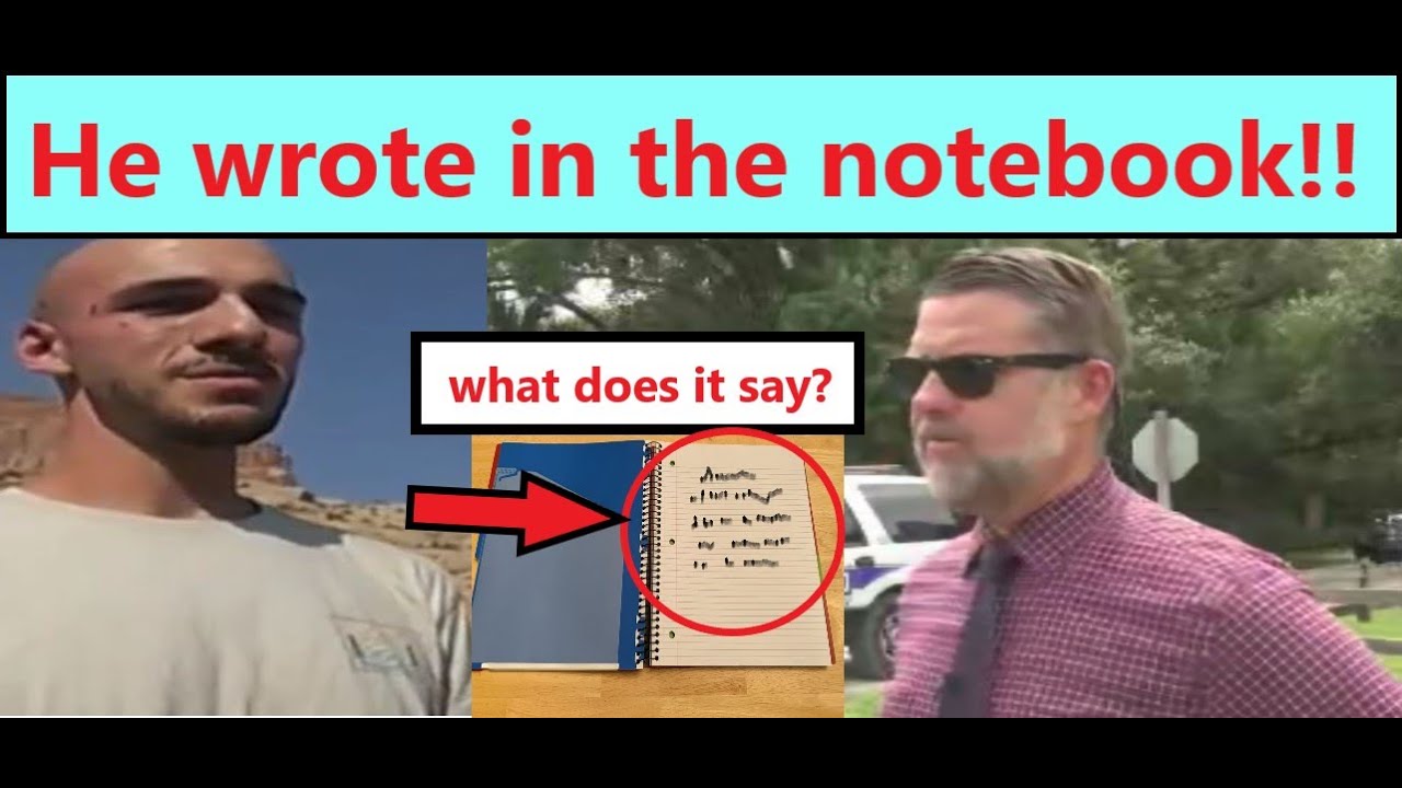 What did Brian Laundrie write in his notebook? Josh Taylor claims it is