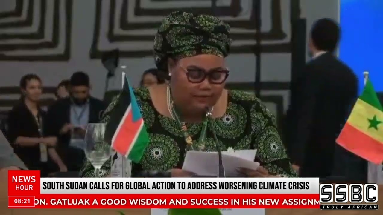 Южный Судан призывает к глобальным действиям в связи с климатическим кризисом, который сильно вли...