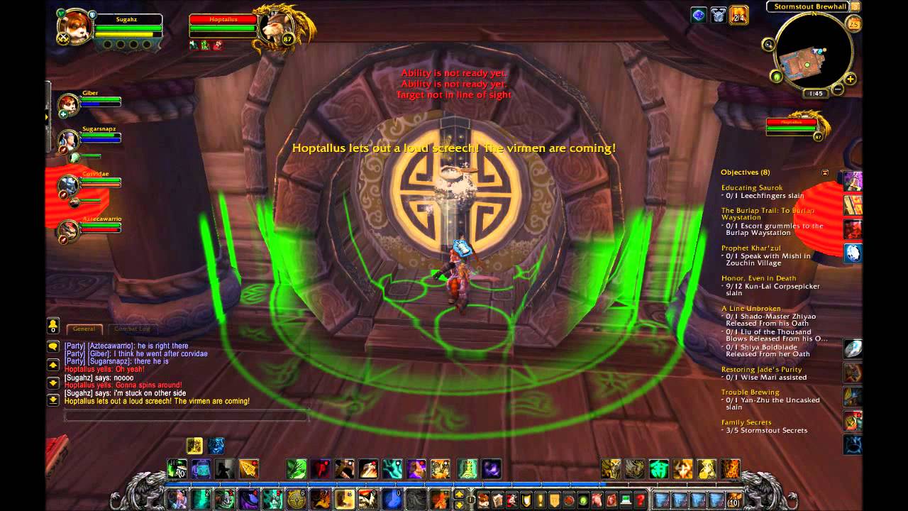WoW MoP - How to Tank for Dummies! - Monk Basics - YouTube