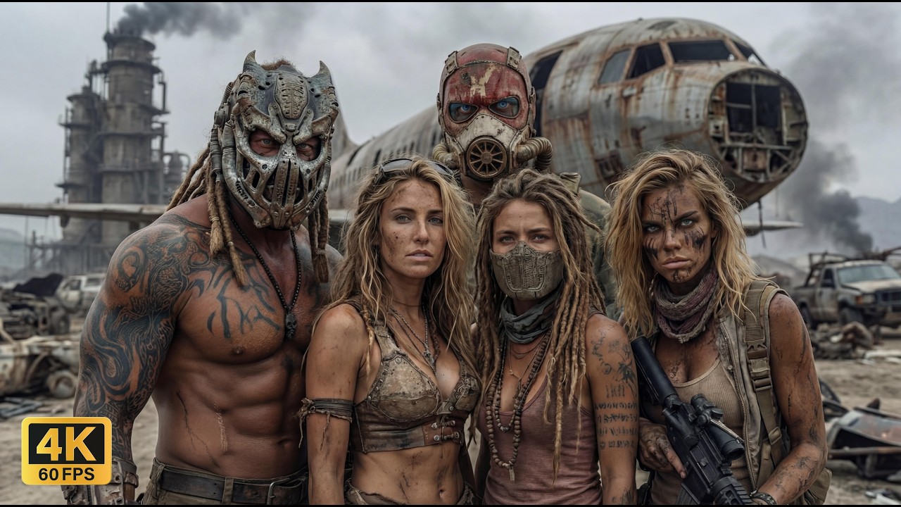 DUST: Dark Post Apocalyptic Ambient Music & Mad Max Road Warrior Atmosphere – 1 Hour, 4K