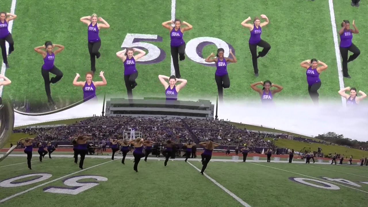 SFASU LMB 2015 Halftime Show Multi View YouTube