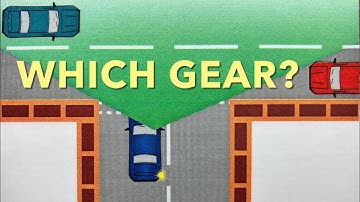 Which Gear? OPEN/CLOSED Junctions - The Minor to Major Approach. Give way/Stop Junctions