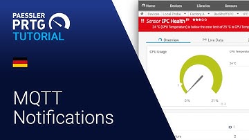 PRTG Tutorial - 🇩🇪 MQTT Subscribe Custom Sensor