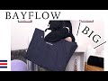 【ムック本】BAYFLOW BIGロゴトートバッグ【レビュー】(ベイフロー)