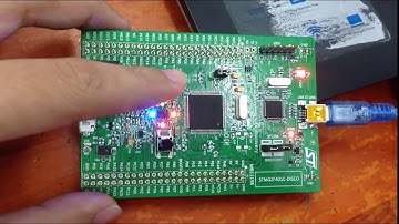 Giao tiếp nút nhấn và led- Lập trình ARM