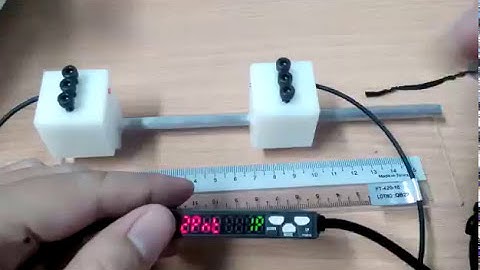 Autonics BF5R two point teaching.