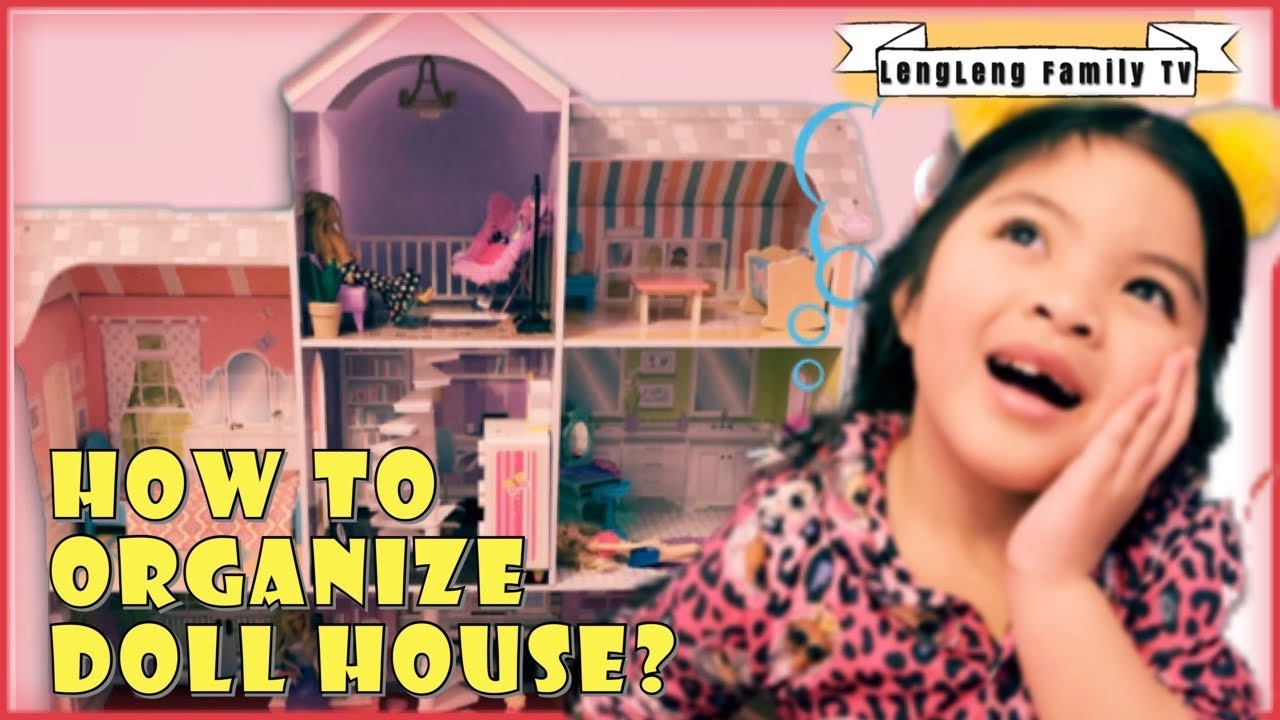 How to organize barbie dreamhouse? barbie dollhouse 