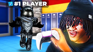 I Played with the #1 CONTROLLER Player in Roblox Fight In A School