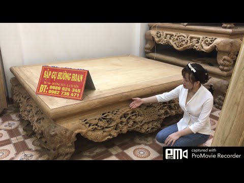 Video SẬP GỖ Gụ Lào , Giá 28-39 tr đồng,Sập Gụ Mai Điểu... - youtube