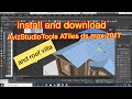 Install and download  avizstudiotools atiles  for 3ds max 2017  and roof villa part 1
