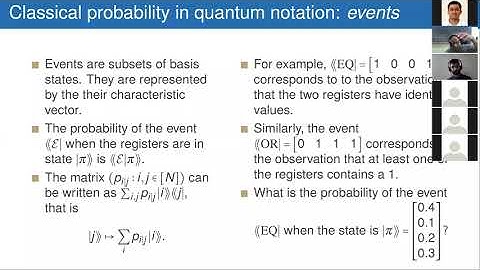 QuIC Talk by Prof. Jaikumar Radhakrishnan: From classical to quantum computation